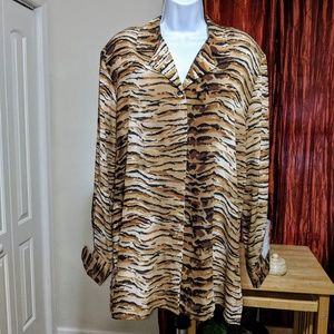 Christie & Jill animal prints shirt